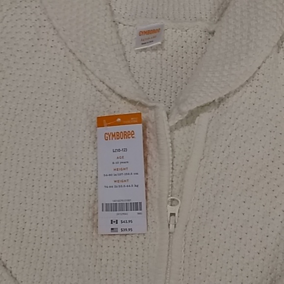 NWT Gymboree sweater girls sz 10/12 - Picture 2 of 2